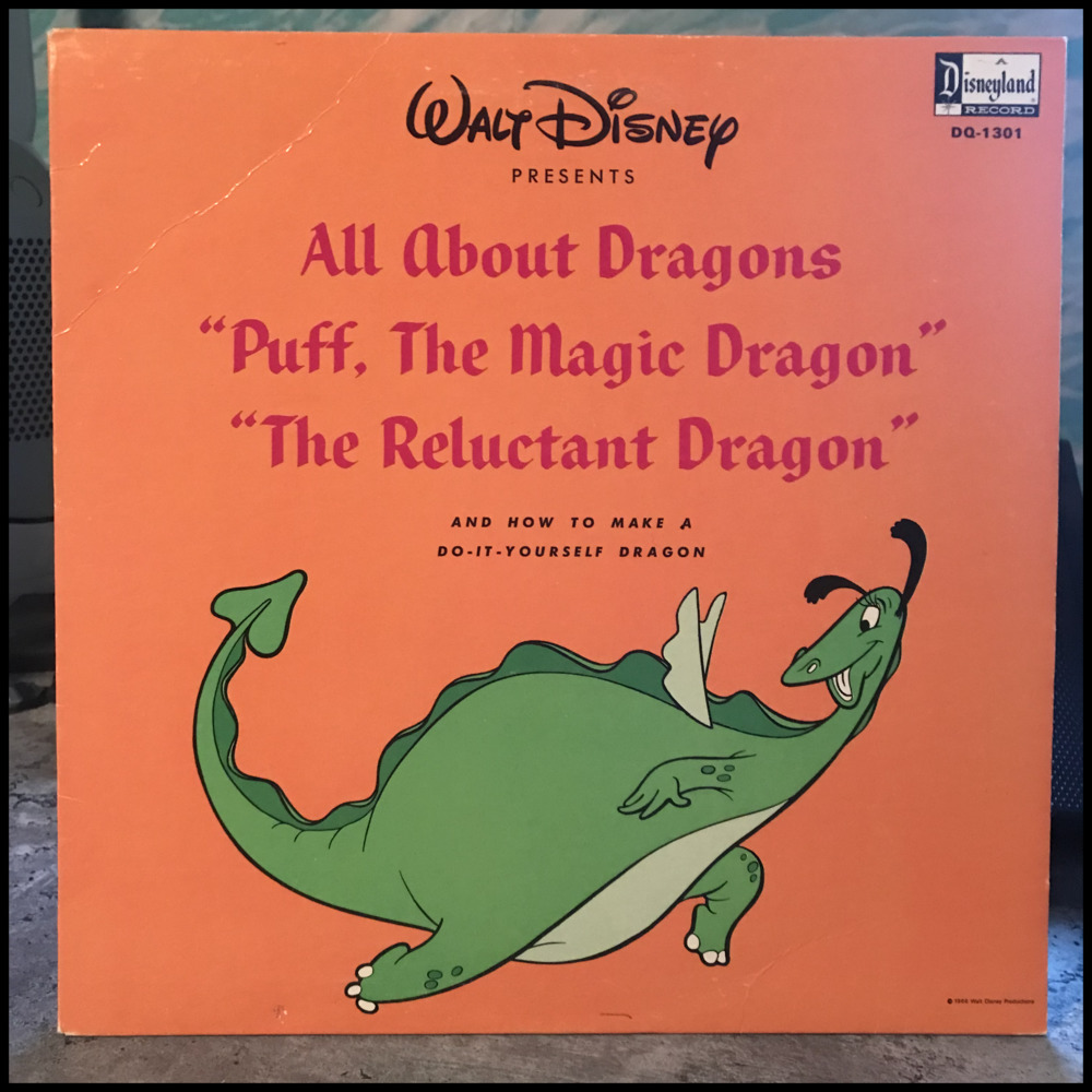 Walt Disney Presents All About Dragons-*Vinyl Record*